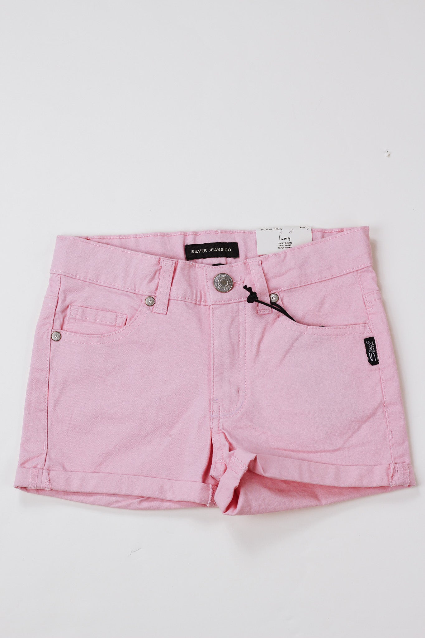 Girls Pink Shorts By Silver Jean Co