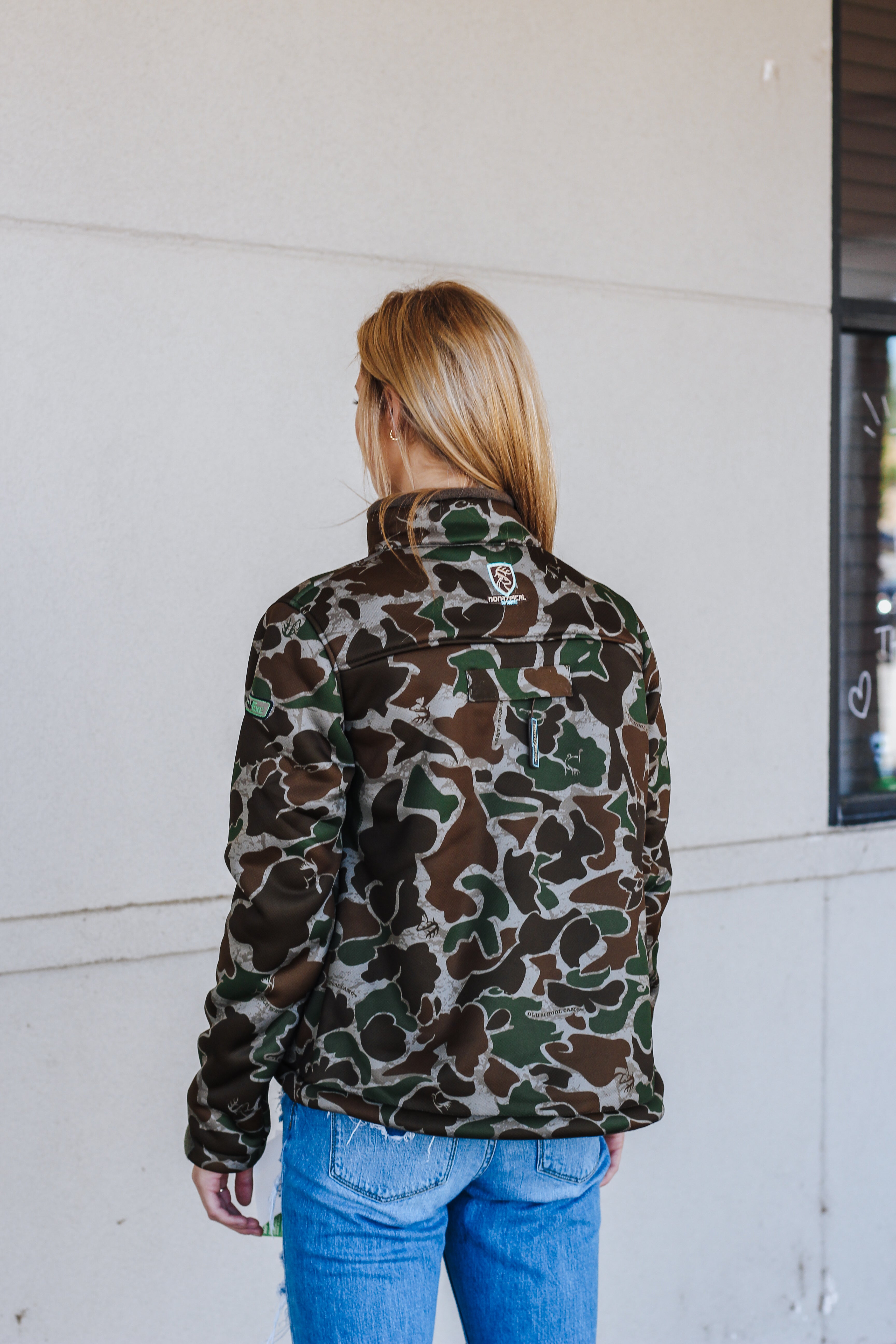 Drake camo best sale jacket womens