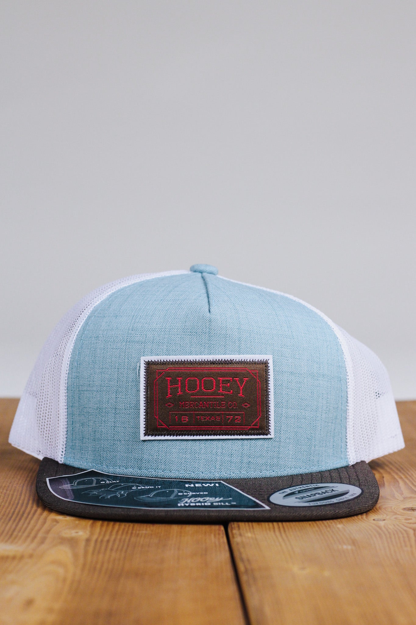 Blue White Hooey Hat