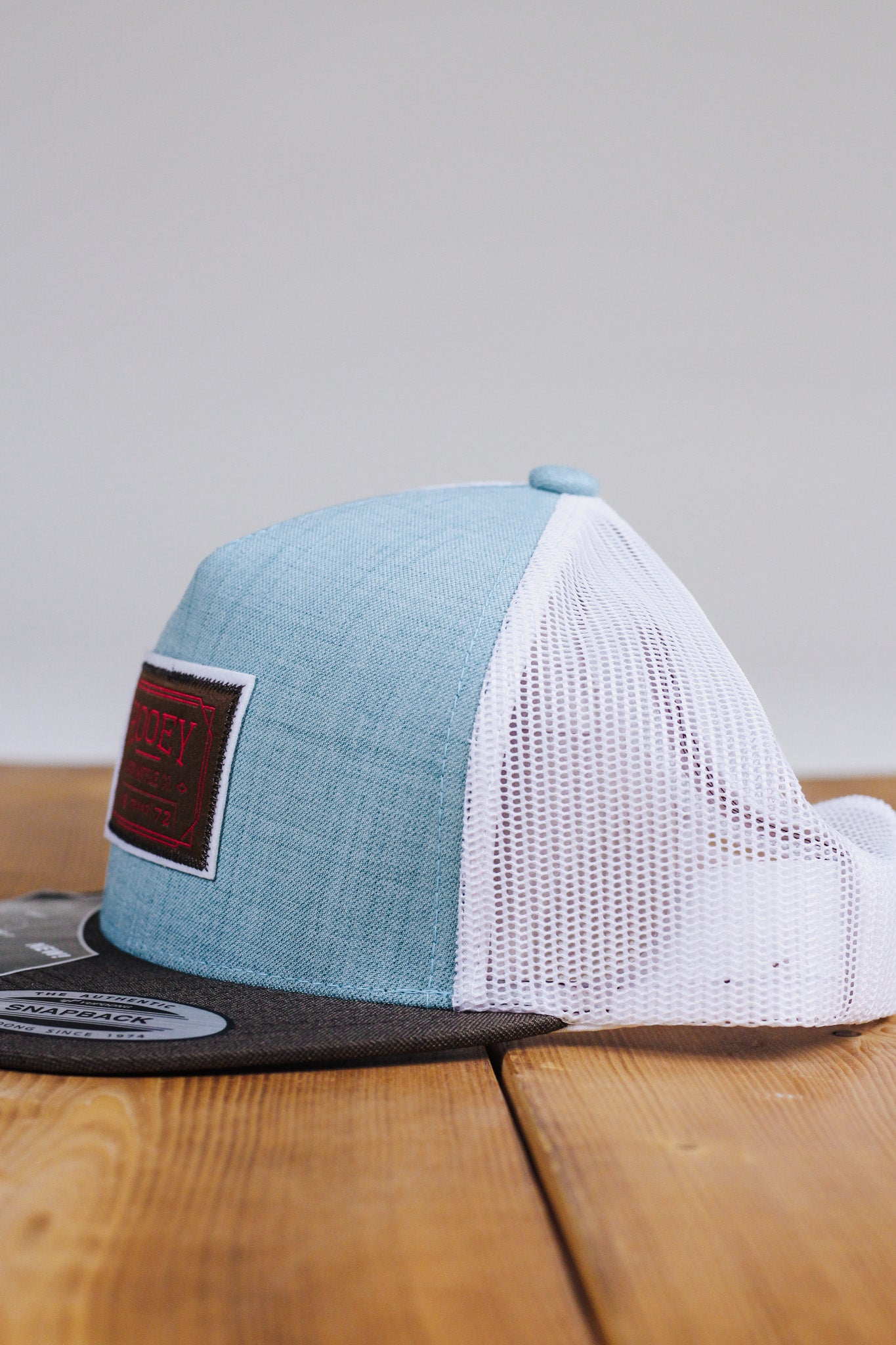 Blue White Hooey Hat