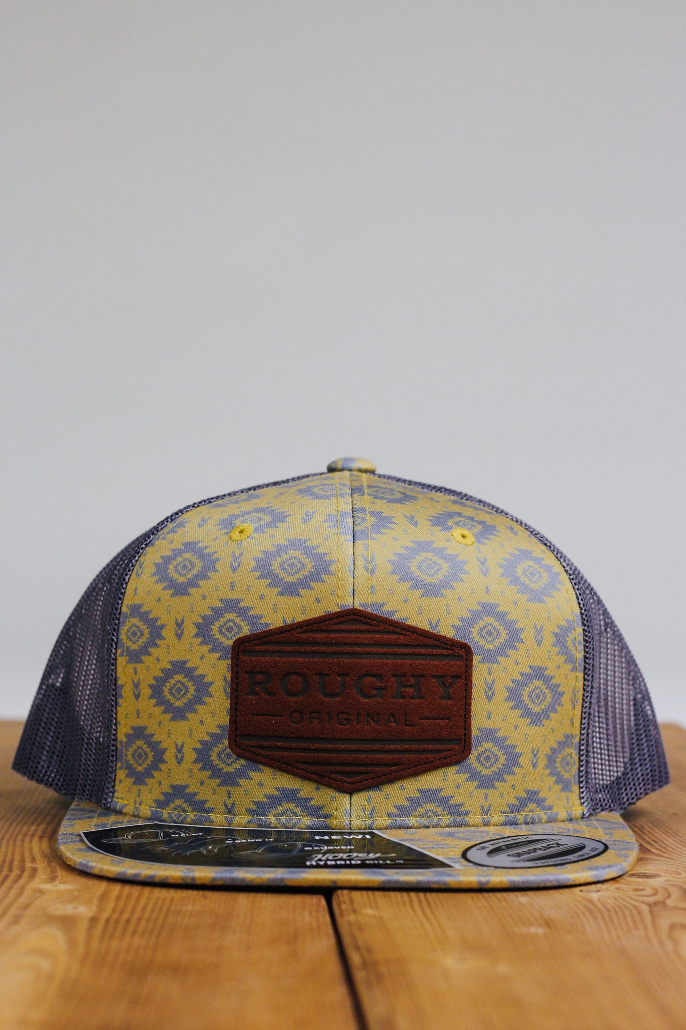 Tribe Roughy Yellow Grey Hooey Hat