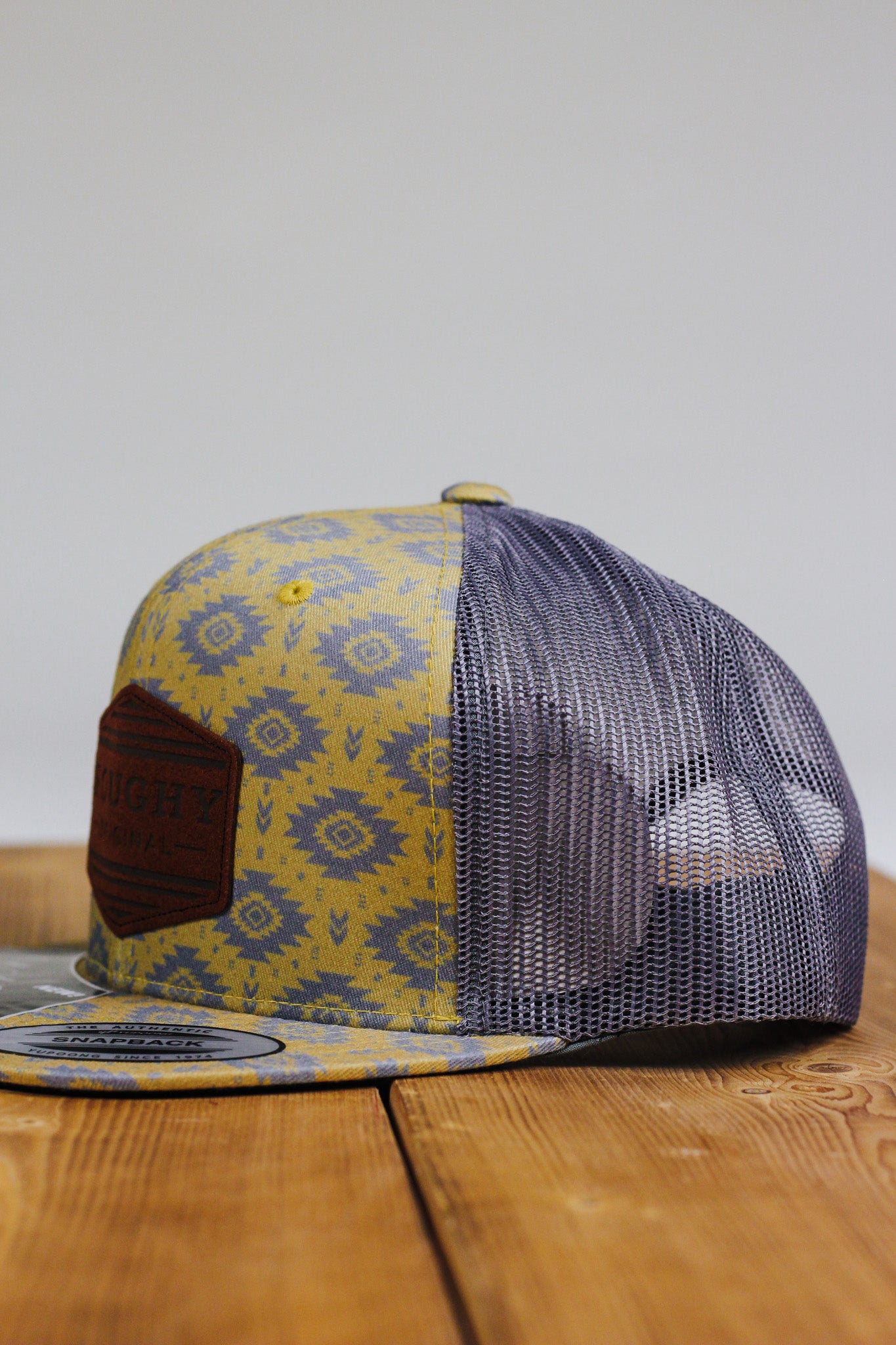 Tribe Roughy Yellow Grey Hooey Hat