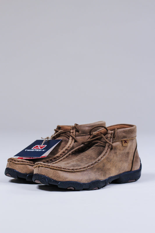 Kids Bomber Chukka Driving Moc By Twisted X