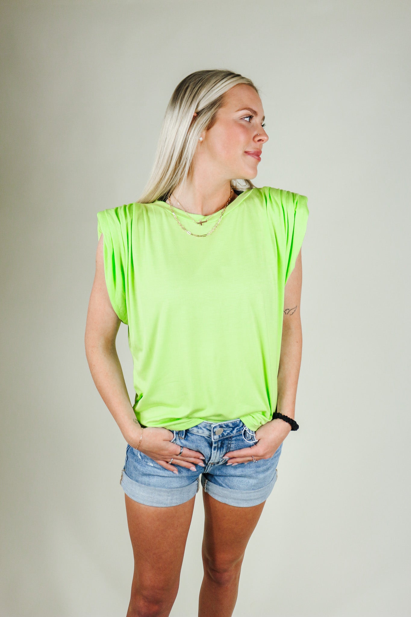 Smooth Talker Lime Top