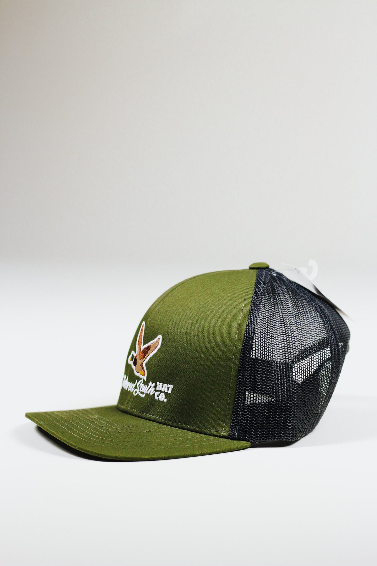 Flying Duck Green Snapback Hat
