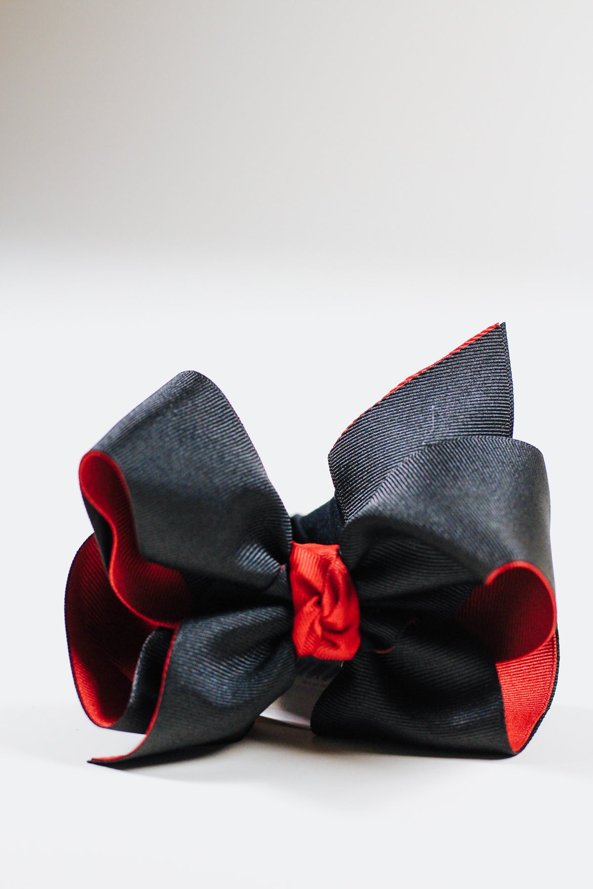 Black And Red Hair Bow