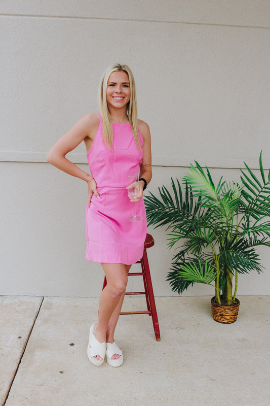 Made You Blush Pink Dress