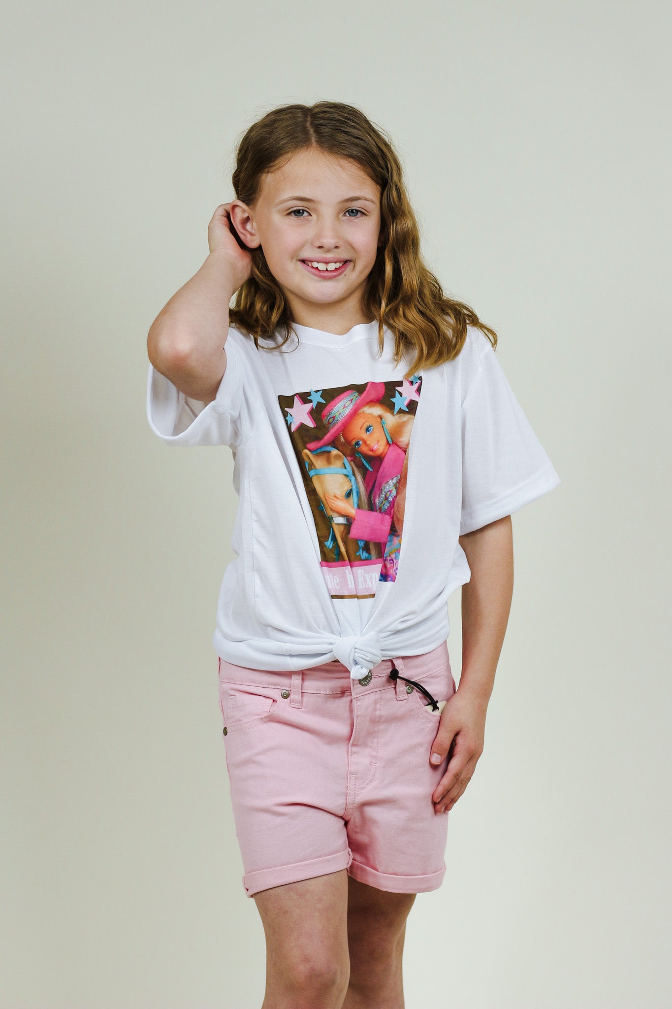 Girls Pink Shorts By Silver Jean Co Dales Clothing Inc