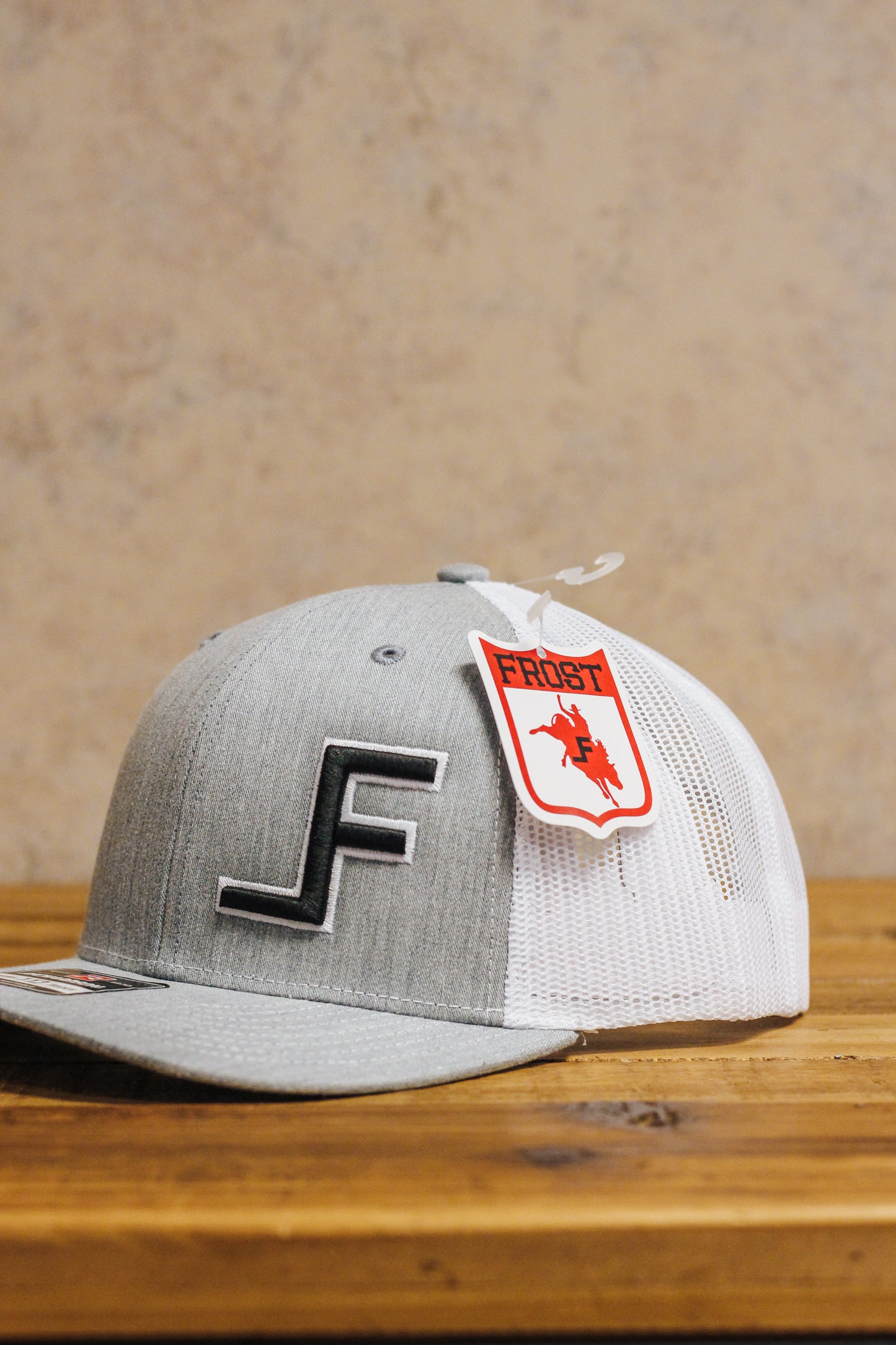 Frost Grey White Mens Hat