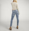 Girlfriend Mid Rise Slim Leg Jeans by Silver