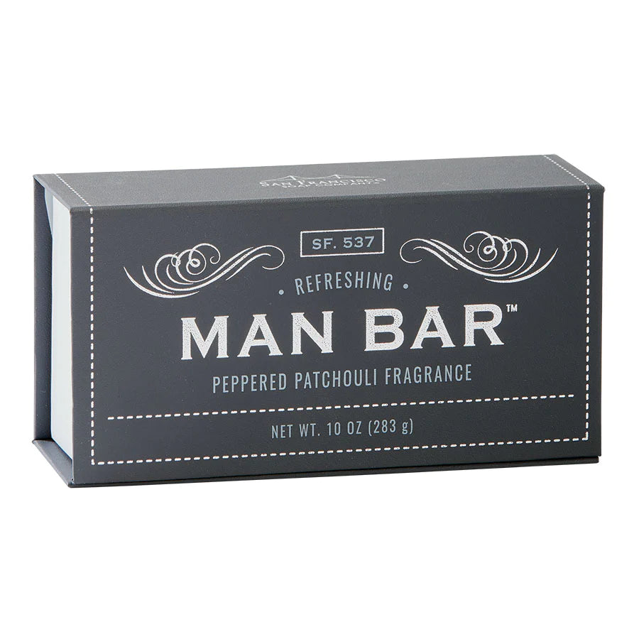 San Francisco Soap Company Man Bar Peppered Patchouli Fragrance