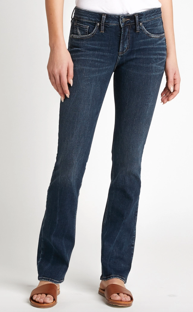 Avery High Rise Slim Bootcut Jeans By Silver 31"