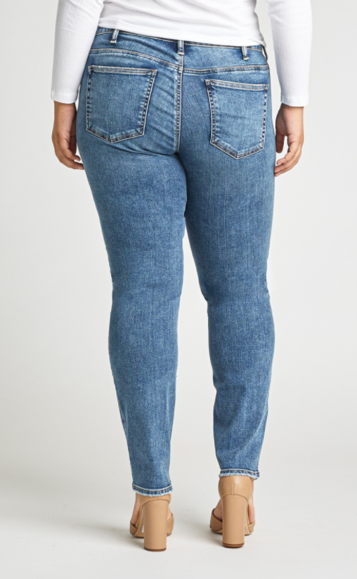 Suki Mid Rise Slim Leg Jean By Silver PLUS 29"