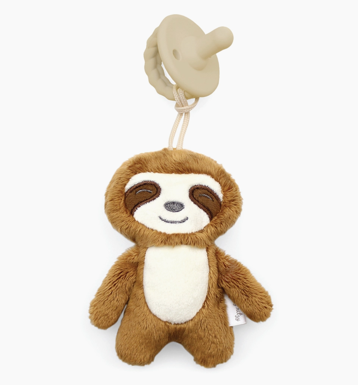 Sloth Pacifier Stuffed Animal By Itzy Ritzy