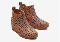 Toms Youth Kelsey Cheetah Bootie