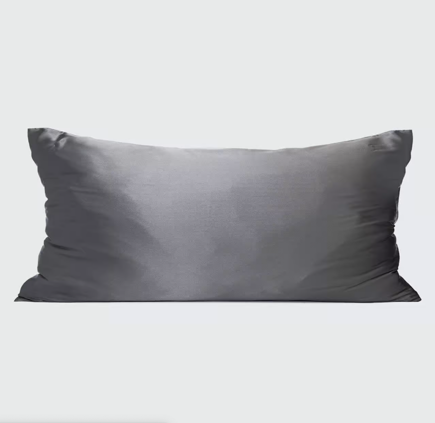 Satin King Pillowcase - Charcoal By Kitsch