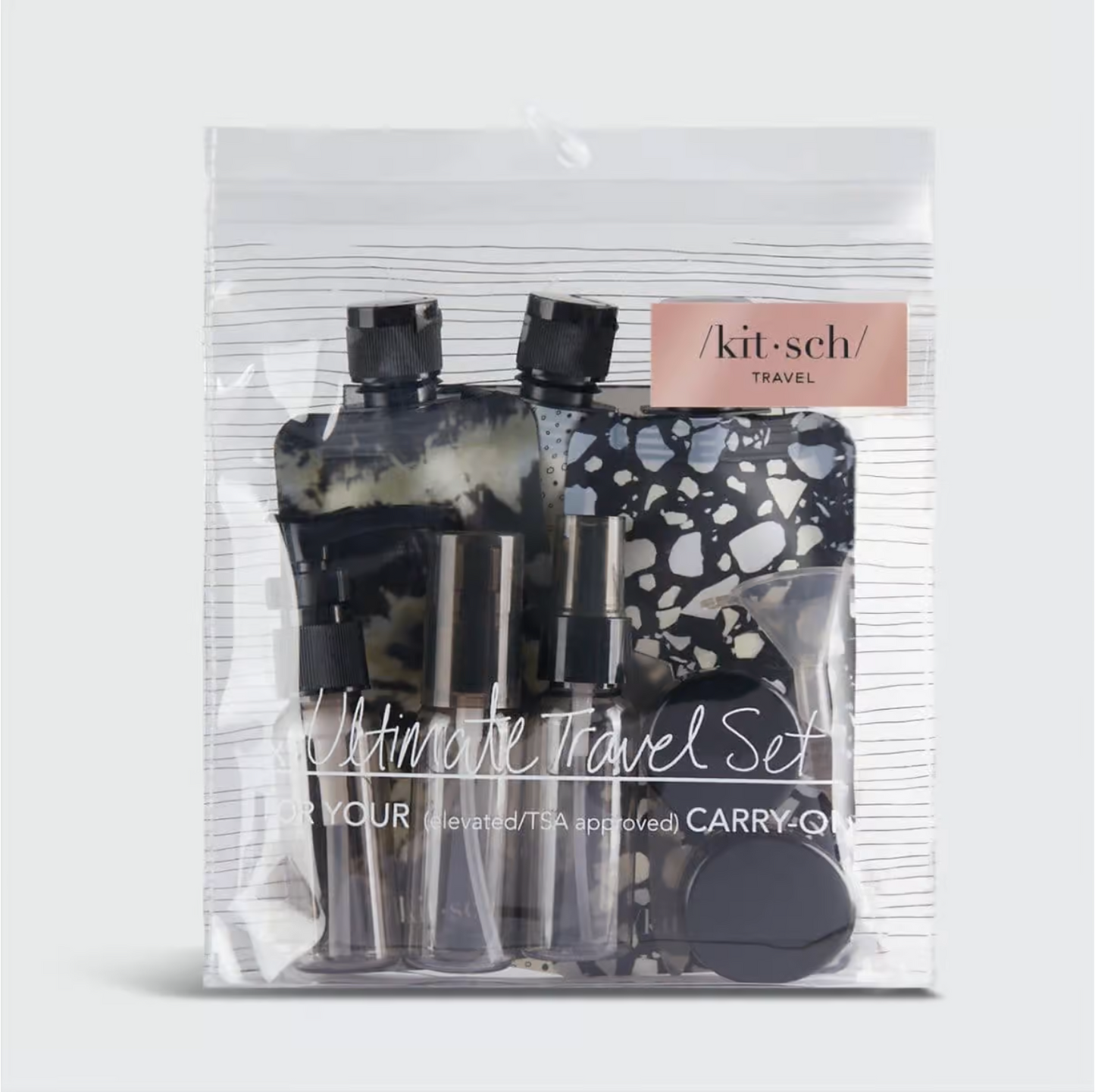 Ultimate Travel 11 Pack - Black & Ivory By Kitsch