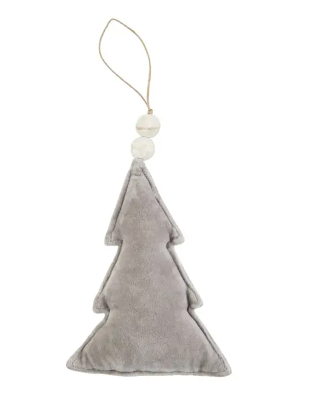 Grey Tree Ornament By Mud Pie