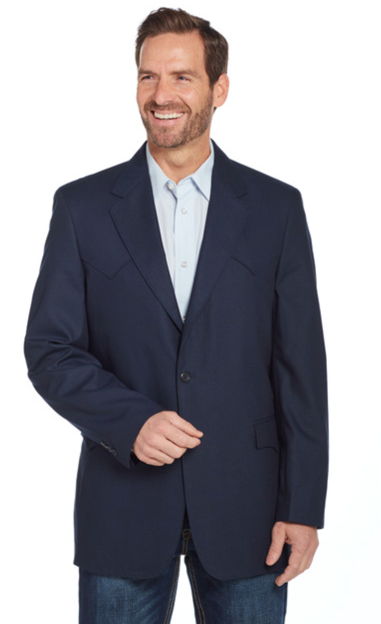 Plano Sport Navy Blue Coat By Cripple Creek