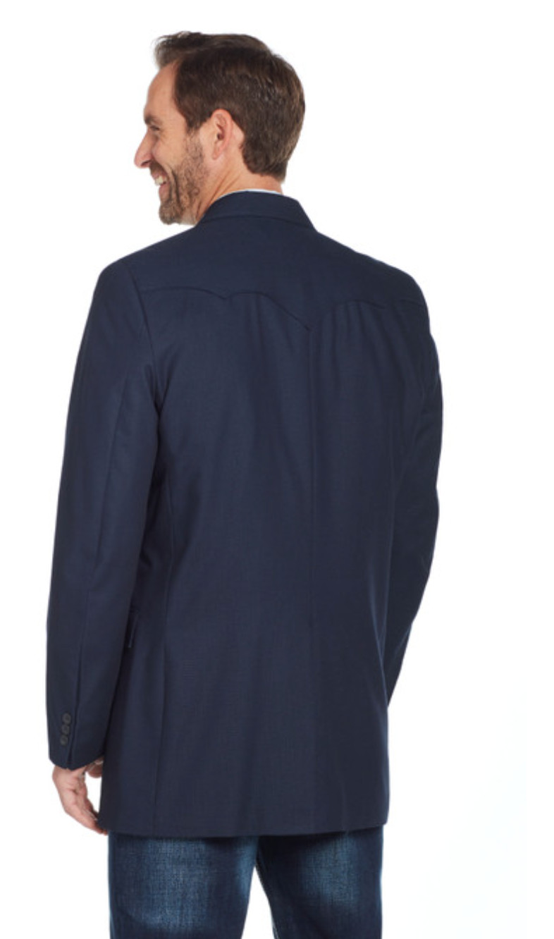 Plano Sport Navy Blue Coat By Cripple Creek