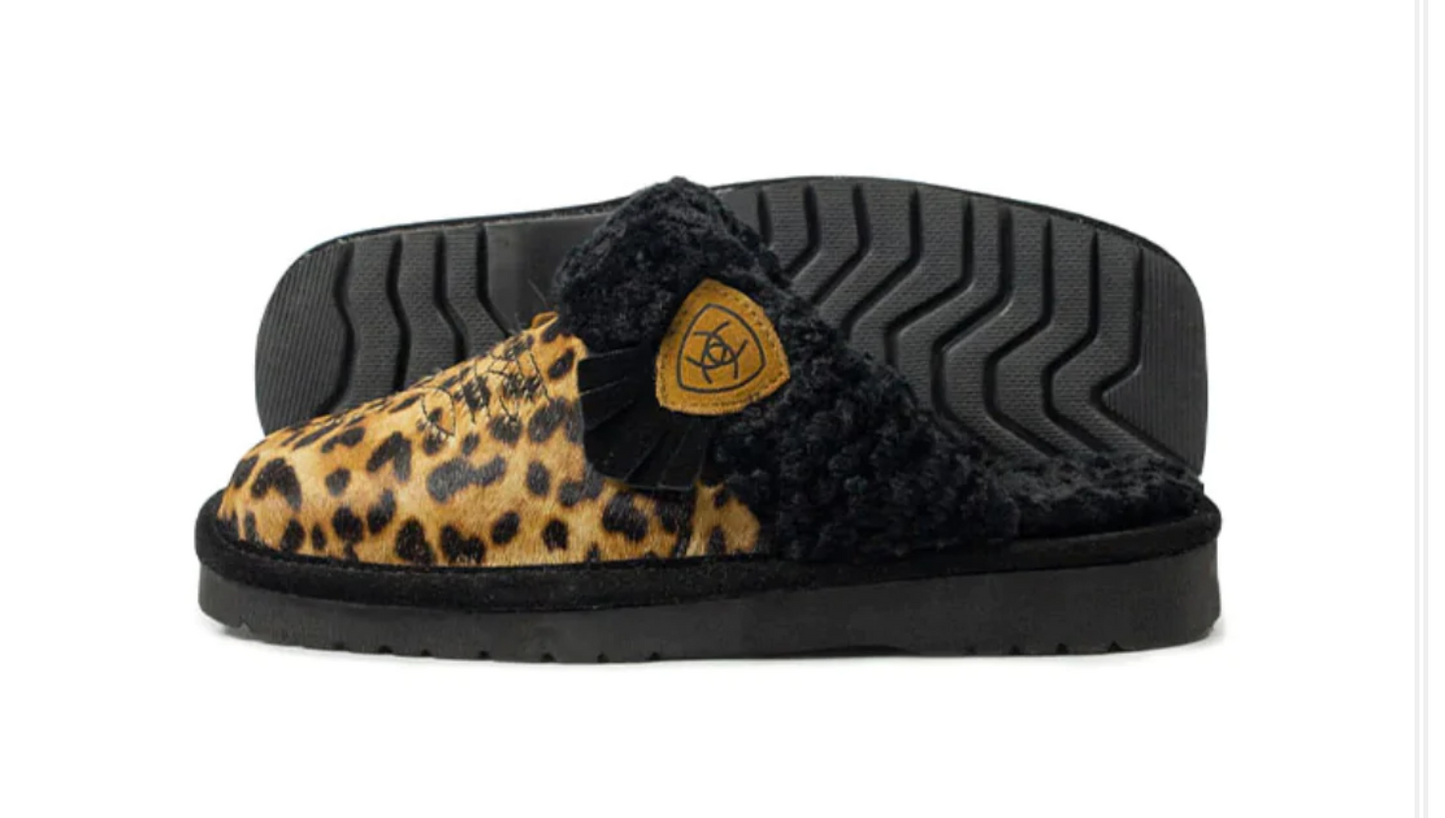 Ariat Leopard Slippers