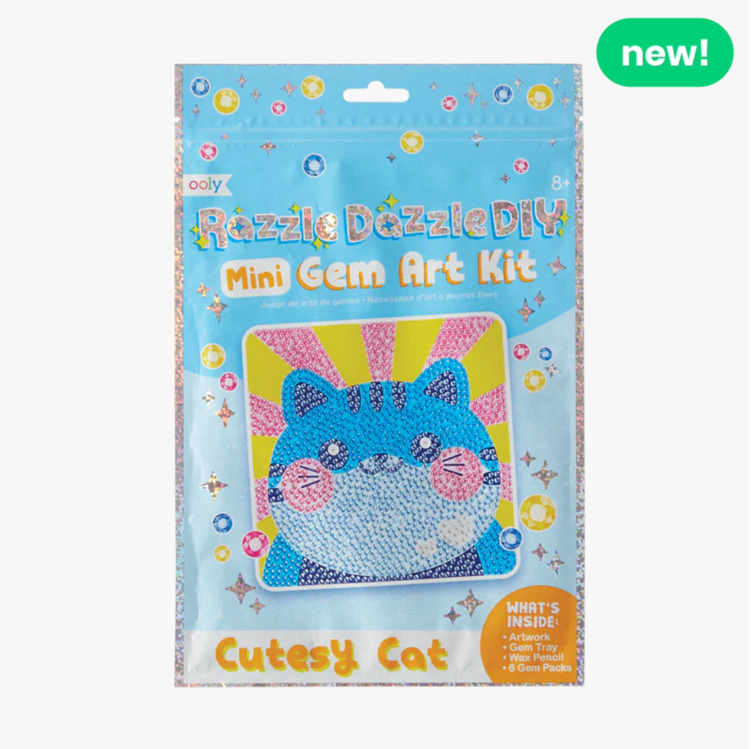 Razzle Dazzle Cat Gem Art Kit