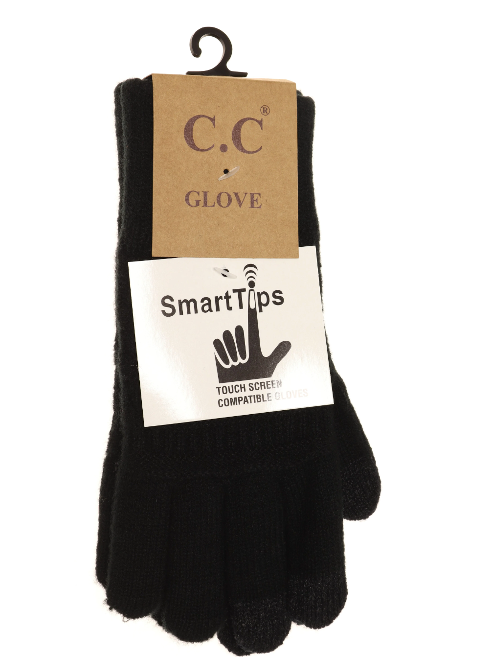 Kids Classic Black CC Gloves