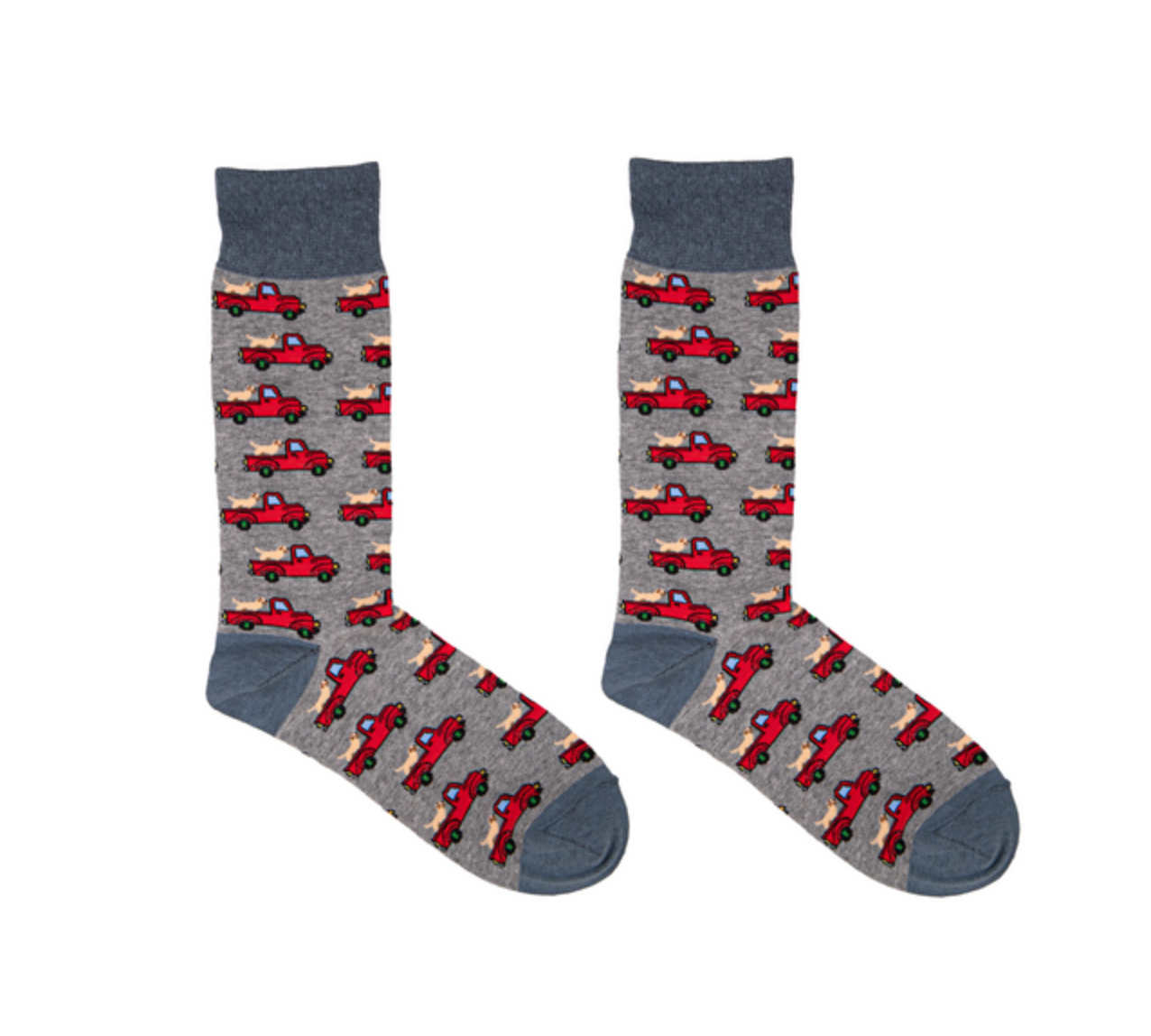 Red Truck Socks Simply Southern