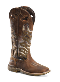 Brown Snake Double H boot