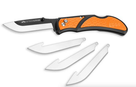 3.0m Razorlite Orange Replaceable Blade Carry Knife