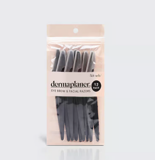 Dermaplaner & Eyebrow Razor (12 pack) - Black