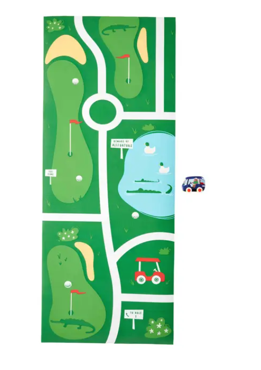Golf Course Mat & Toy Set