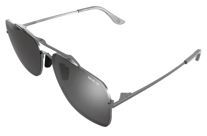 Pilot Silver Grey Sunglasses