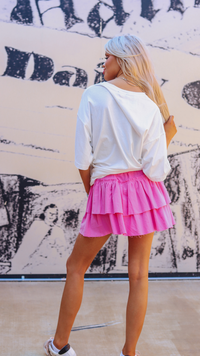 Natural Charm Bubblegum Pink Skirt