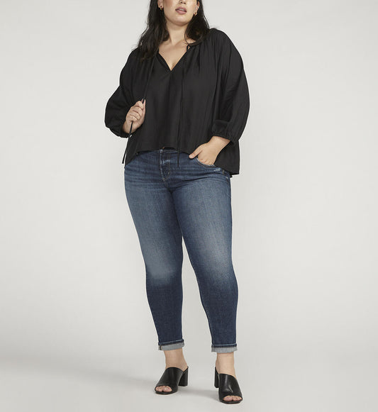 Buy Infinite Fit High Rise Straight Leg Jeans Plus Size for CAD