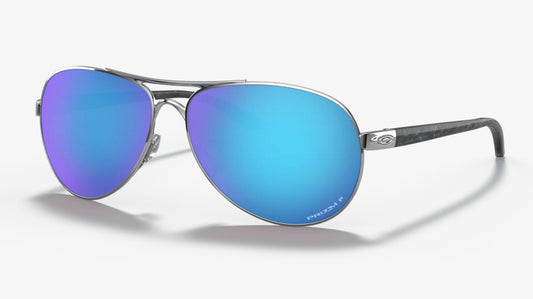 Feedback Chrome Sapphire Sunglasses By Oakley