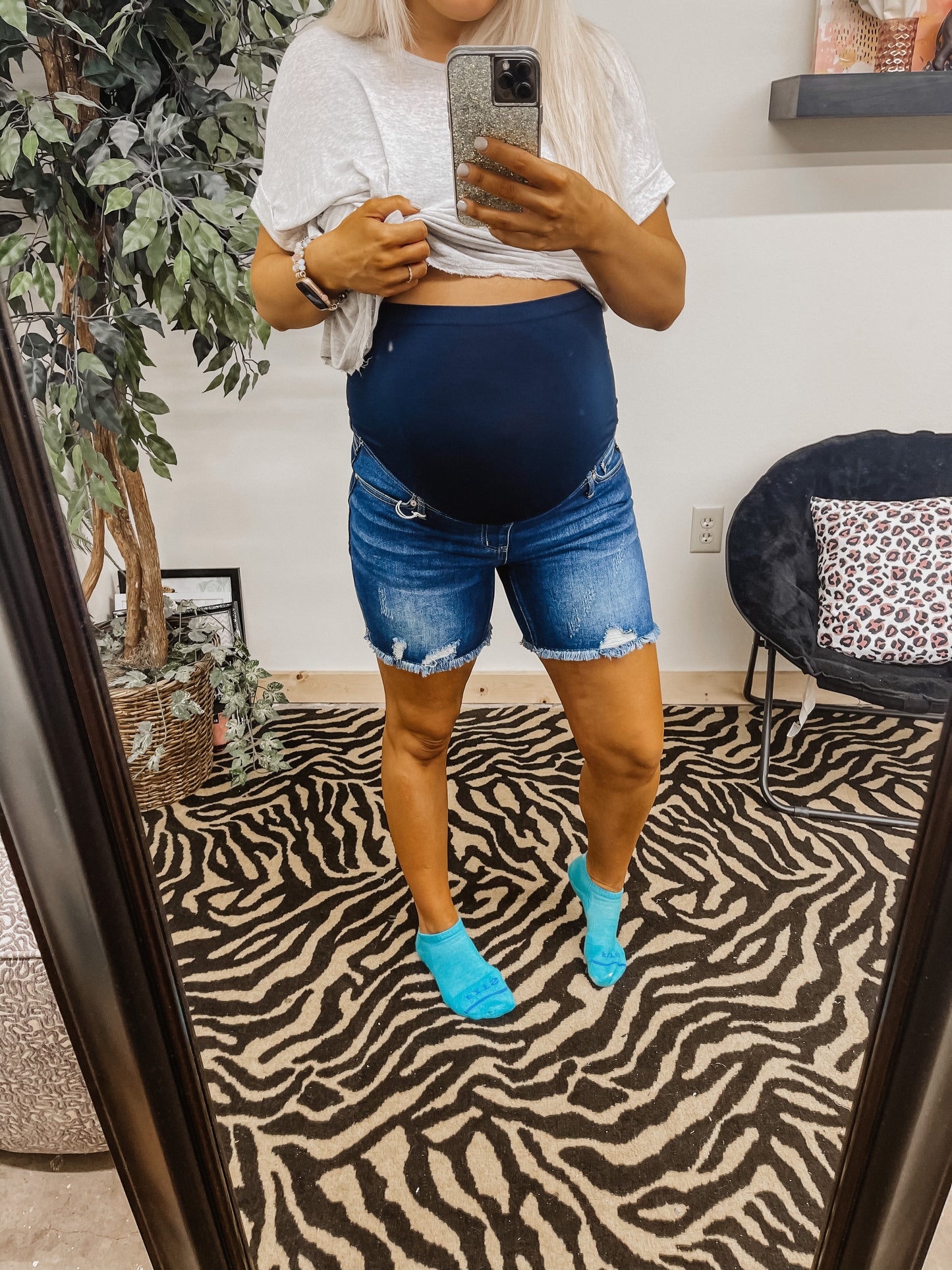 The Jenna Maternity Kancan Short