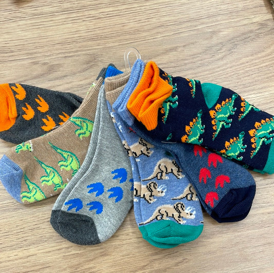 Multi Animal Toddler Boys Socks Pack