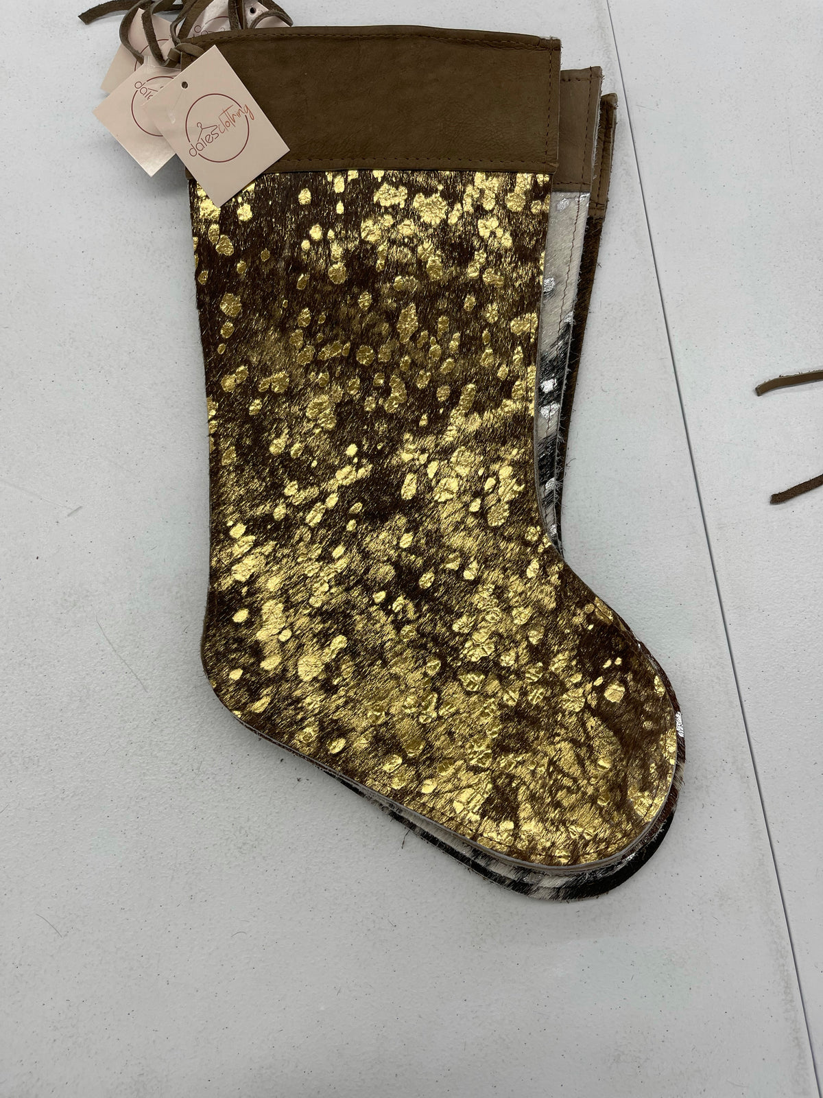 Cowhide Stocking #11