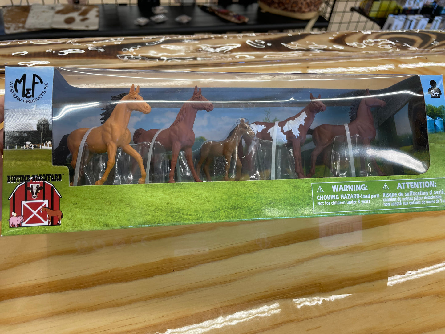 M&F Bigtime Barnyard Horses Set