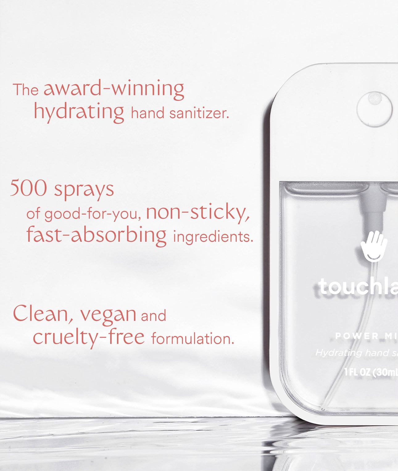 Beach Coco Power Mist Hydrating Hand Sanitizer