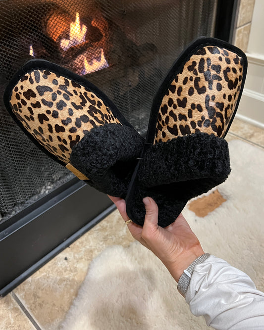 Ariat Leopard Slippers