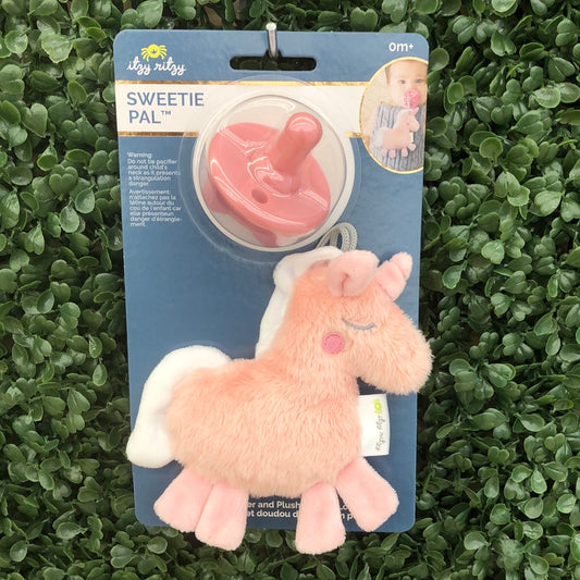 Unicorn Sweetie Pal Pacifier And Stuffed Animal