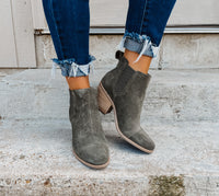 Everly Olive Bootie by Toms