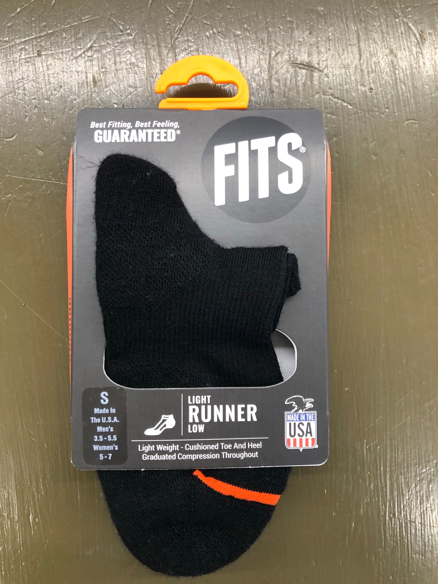Light Runner Low FITS Socks Black